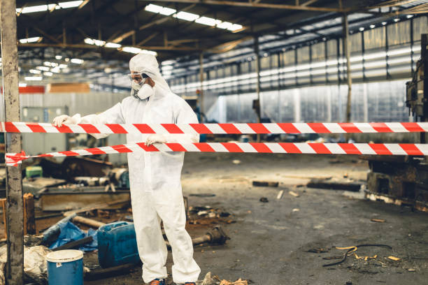 Professional Infectious Disease Decontamination technician working in Mount Hermon, CA